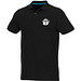 ELEVATE Herren Kurzarm Poloshirt Beryl aus Bio-Recyclingmaterial, schwarz, XXL