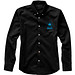 ELEVATE Herren Langarm Hemd Vaillant, schwarz, M