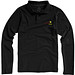 ELEVATE Herren Langarm Poloshirt Oakville, schwarz, L