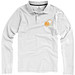 ELEVATE Herren Langarm Poloshirt Oakville, weiß, XXXL