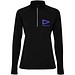 Estambul Half-Zip Sweatshirt für Damen, schwarz, S