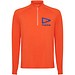 Estambul Half-Zip Sweatshirt für Herren, Fire orange, 2XL
