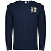 Estoril Langarm-Shirt Unisex, Navy Blue, S