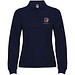 Estrella Langarm Poloshirt für Damen, Navy Blue, 2XL