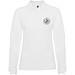 Estrella Langarm Poloshirt für Damen, weiss, 2XL