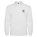 Estrella Langarm Poloshirt für Herren, weiss, S