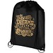 Evergreen Sportbeutel aus recyceltem GRS Non Woven 5 L, schwarz