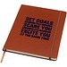 Executive A4 Hard Cover Notizbuch, braun