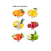Express Basic Gummibärchen, 7 g, inkl. Druck, Folie transparent