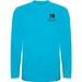 Extreme Langerärmeliges T-Shirt für Kinder, 160 g/m2, türkis, 9/10