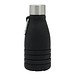 Faltbare Trinkflasche BIG GETS SMALL,schwarz