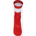 Farbige Tennissocken, 37-41, Red / White