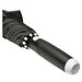 FARE® Automatik-Stockschirm Whiteline, schwarz
