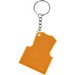 FAUN Key Ring, Reflektierender Schlüsselanhänger, orange