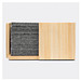 Filzuntersetzer ECO BASE,braun, grau