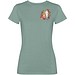 Fiyi T-Shirt für Damen, dunkelgrün, 2XL