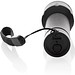 Flara USB-aufladbare Taschenlampe aus RCS recyceltem ABS, schwarz