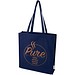 Florida 270 g/m² Tragetasche mit Seitenfalten 14L, navy