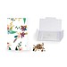 Flower-Card mit Samen, Basilikum, 1-seit. Druck