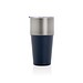 Fluid Becher aus RCS-zertifiziert recyceltem Stahl, 500ml, navy blau