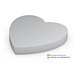Geiger-Notes Haftnotiz Form aus 72 x 72 mm, 100 Blatt, inkl. Druck, Herz