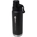 Fortis 700 ml RCS-zertifizierte, kohlensäure geeignete Kupfer-Vakuum Isolierflasche aus recyceltem Edelstahl, schwarz