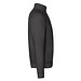 FRUIT OF THE LOOM® Unisex Sweatshirt Zip-Neck, schwarz, XXL