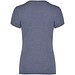Fox T-Shirt für Damen, Heather Denim Blue, 2XL