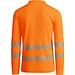 Sicherheits-Langarm-Poloshirt, XXXL, Neon-Orange