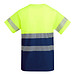 Funktionsshirt Tauri mit kurzen Ärmeln, M, navy/fluor yellow