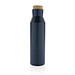 Gaia Vakuumflasche aus RCS recyceltem Stainless-Steel, blau