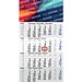 Geiger-Notes Monatskalender Budget 4 Bestseller hellgrau/blau, inkl. Druck