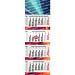 Geiger-Notes Monatskalender Quadro Wire-O 4 Bestseller, inkl. Druck, hellgrau
