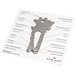 Geschenkartikel: ROMINOX® Key Tool Lion (22 Funktionen) im Motiv-Mäppchen Danke, silber
