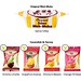 Geschenkbox Midi Schleife, Cavendish & Harvey Double Fruit Bonbons, inkl. Druck