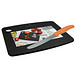 VICTORINOX Geschenkset Schneidbrett und Messer, 2-teilig, orange