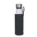 Glasflasche Life mit Hülle, 550 ml, transparent