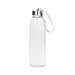Glasflasche mit Hülle Pure, 0,5l, transparent