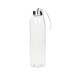 Glasflasche mit Hülle Pure, 0,7l, transparent
