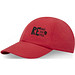 Glimmer GRS recycelte Cool Fit Kappe mit sechs Segmenten, rot