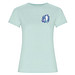 Golden T-Shirt für Damen, mintgrün, S