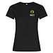 Golden T-Shirt für Damen, schwarz, S