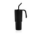 Graphic 360 Becher aus RCS-zertifiziert recyc. Stahl, 900ml, schwarz