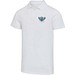 Graphite 180 g/m² Kurzärmeliges Poloshirt Bio Baumwolle (OCS), unisex, weiss, 3XL