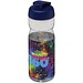 H2O Active® Base 650 ml Sportflasche mit Klappdeckel, transparent/blau