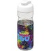 H2O Active® Base 650 ml Sportflasche mit Klappdeckel, transparent/weiß