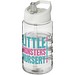 H2O Active® Bop 500 ml Sportflasche mit Ausgussdeckel, transparent/weiß