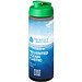 H2O Active® Eco Vibe 850 ml Sportflasche mit Klappdeckel, kohle, grün