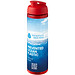 H2O Active® Eco Vibe 850 ml Sportflasche mit Klappdeckel, rot, rot