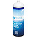 H2O Active® Eco Vibe 850 ml Sportflasche mit Stülpdeckel, blau, weiß